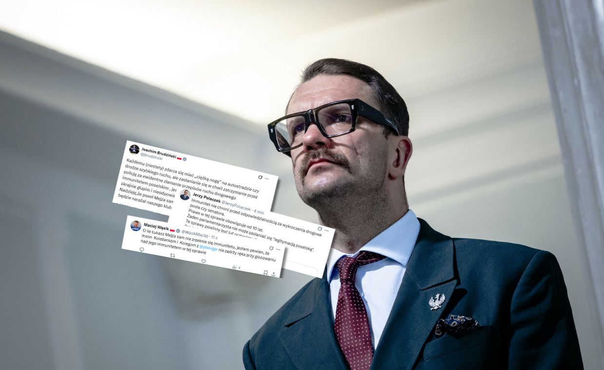"Nie zadrży ręka". Politycy PiS reagują na rajd Mejzy
