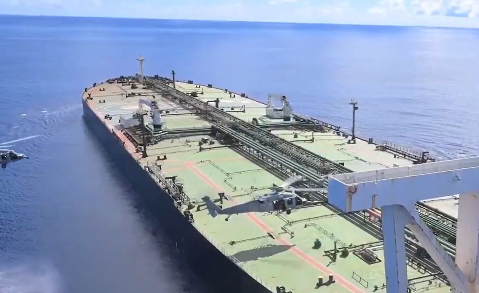 USA przejęły tankowiec Majestic X. Jest nagranie