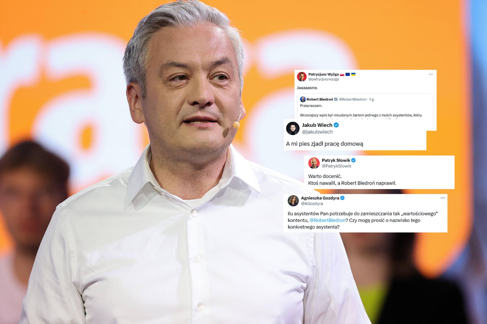 Biedroń przeprosił za wpis. Tak podsumowują jego tłumaczenie