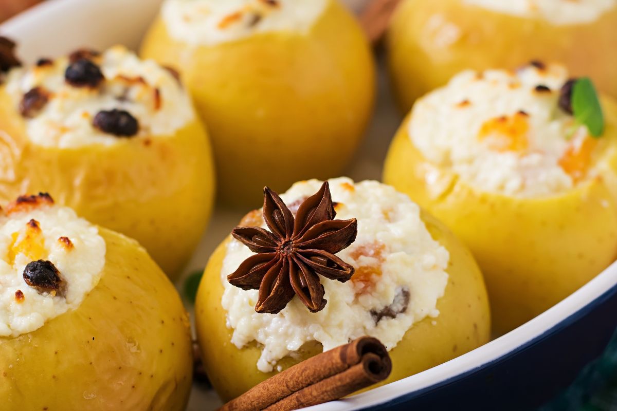 Zapas jarzynowej zniknął, czas na lżejsze śniadanie. Te jabłuszka to mój hit na szczuplejszy brzuch