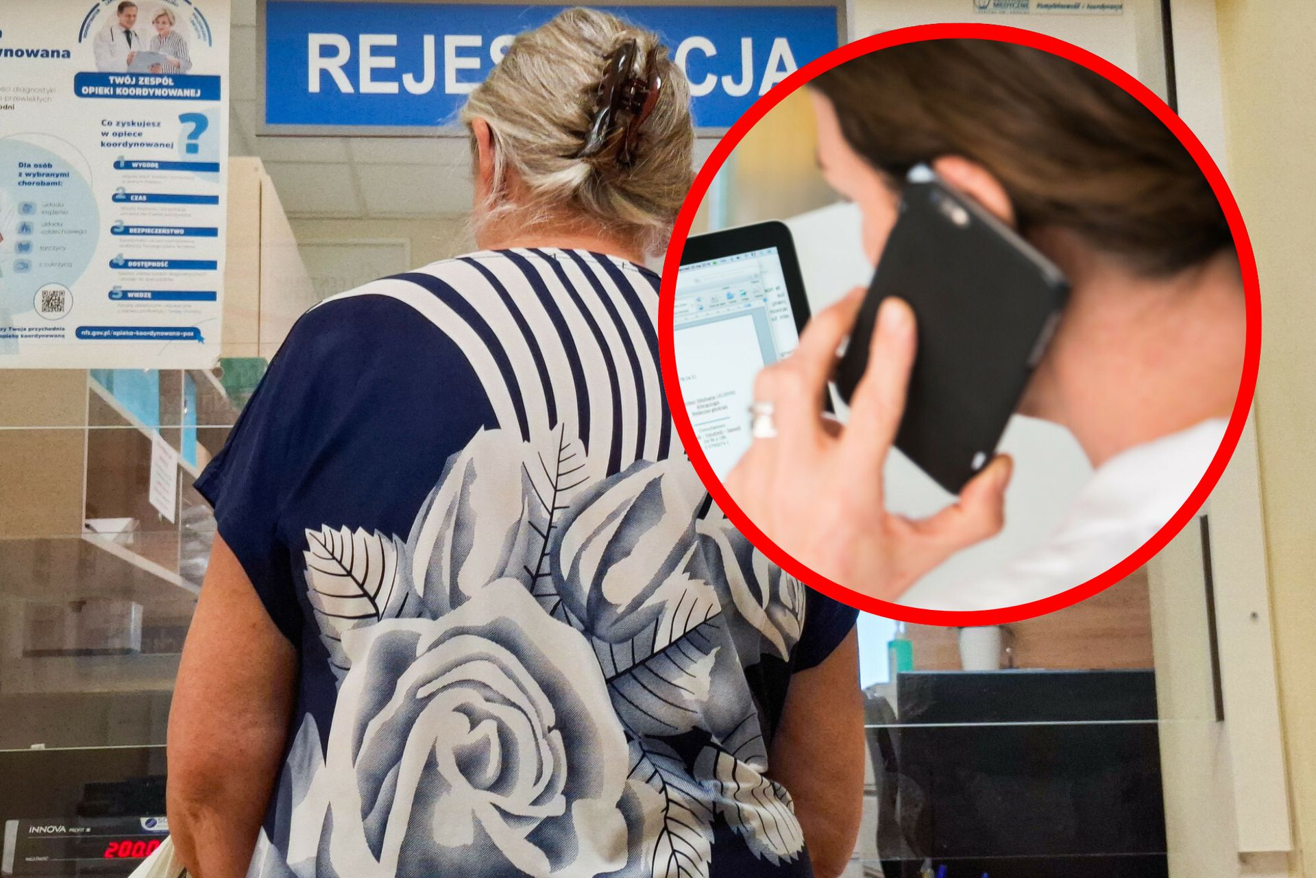 Pacjenci odbierają telefony ze szpitali. "Nerwy są ogromne, ale nie możemy robić długu"