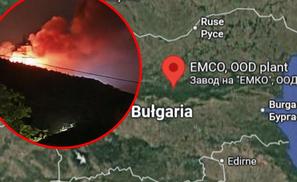 Wybuch w magazynie broni w Bułgarii. W tle podejrzenia o sabotaż