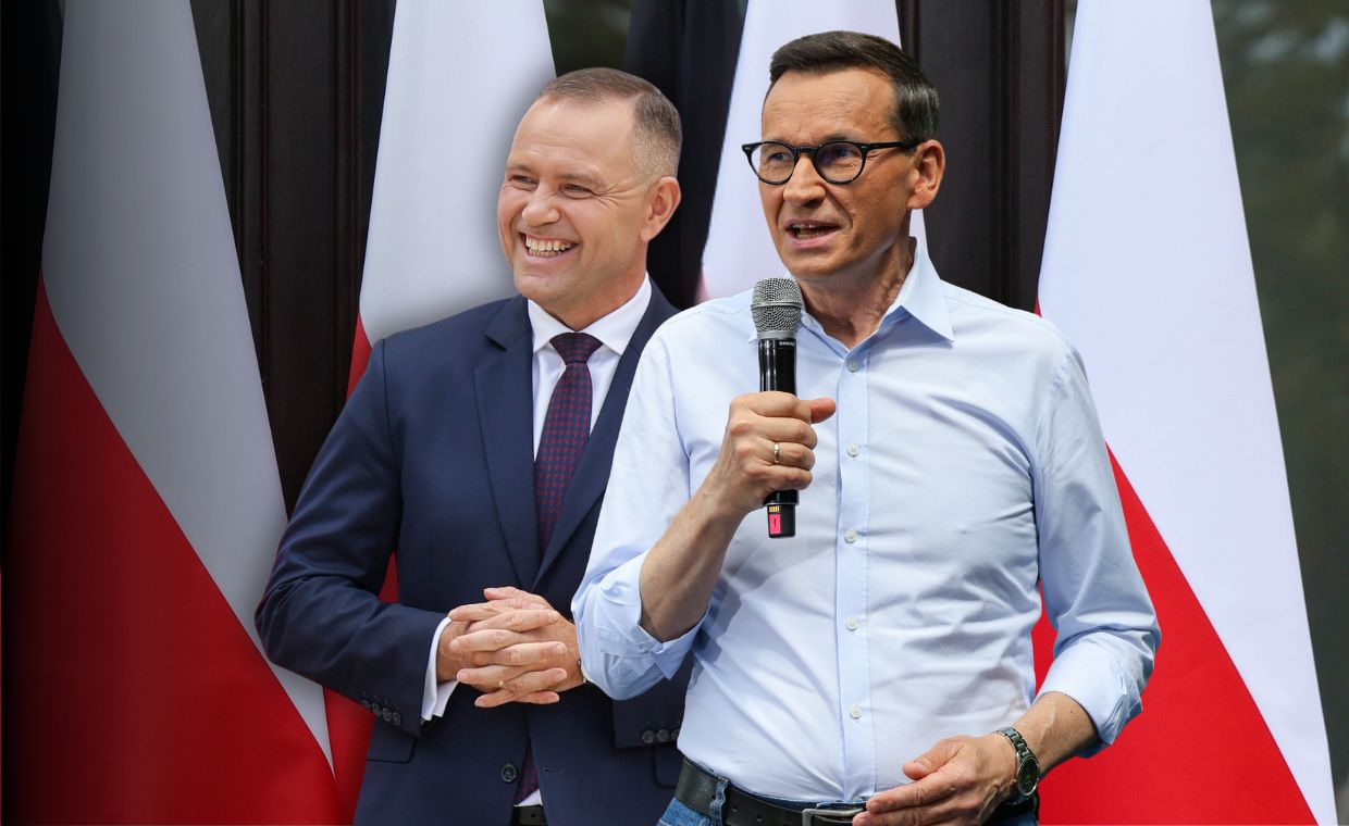 "Mandat od narodu". Morawiecki wbija szpilę partyjnym centralom