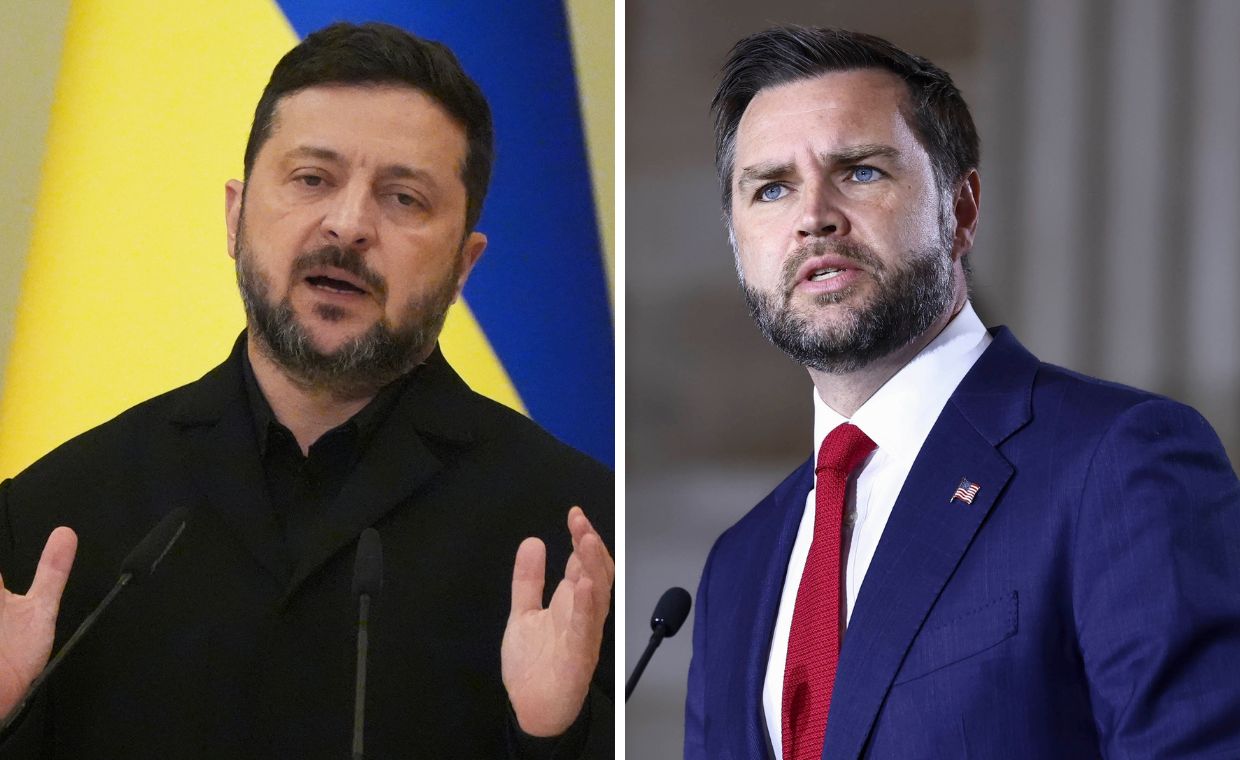 Zełenski rozmawiał z Vance'em. Priorytetem rakiety Patriot