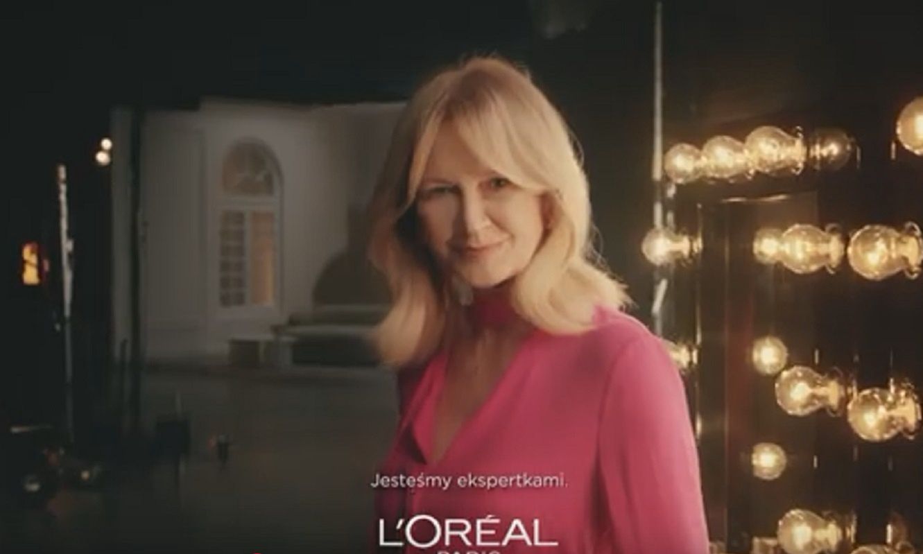 Grażyna Torbicka w nowej odsłonie kampanii "Ekspert Wieku L'Oreal"