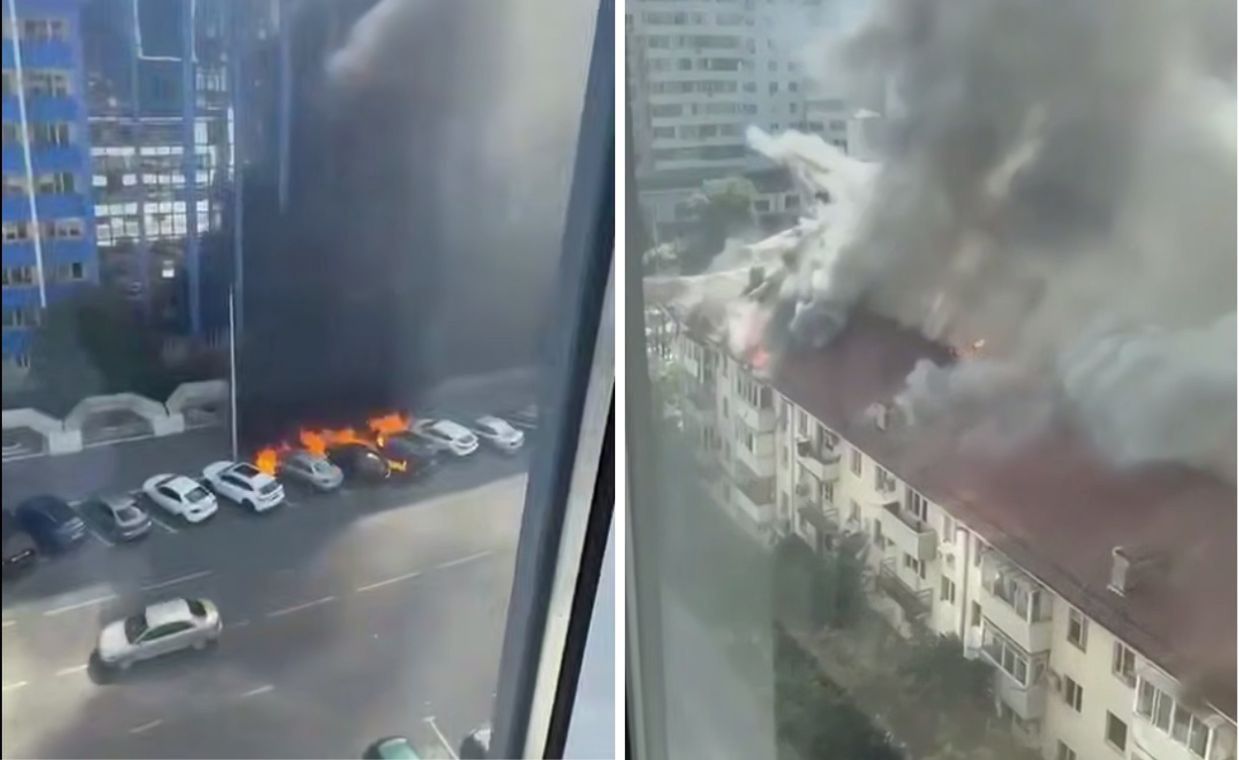 Ukraińskie drony nad Noworosyjskiem. Celem baza Floty Czarnomorskiej