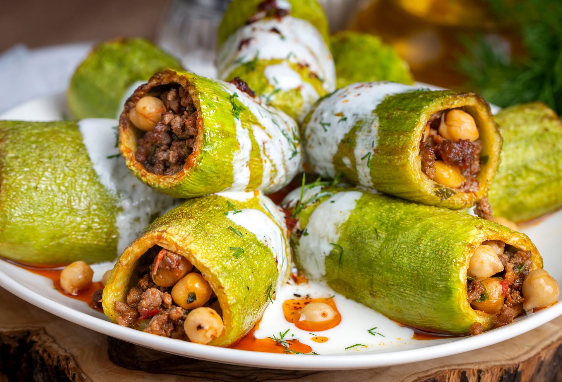 Na wakacjach w Turcji spróbowałam tego dania. Farsz wyjadałam łyżeczką