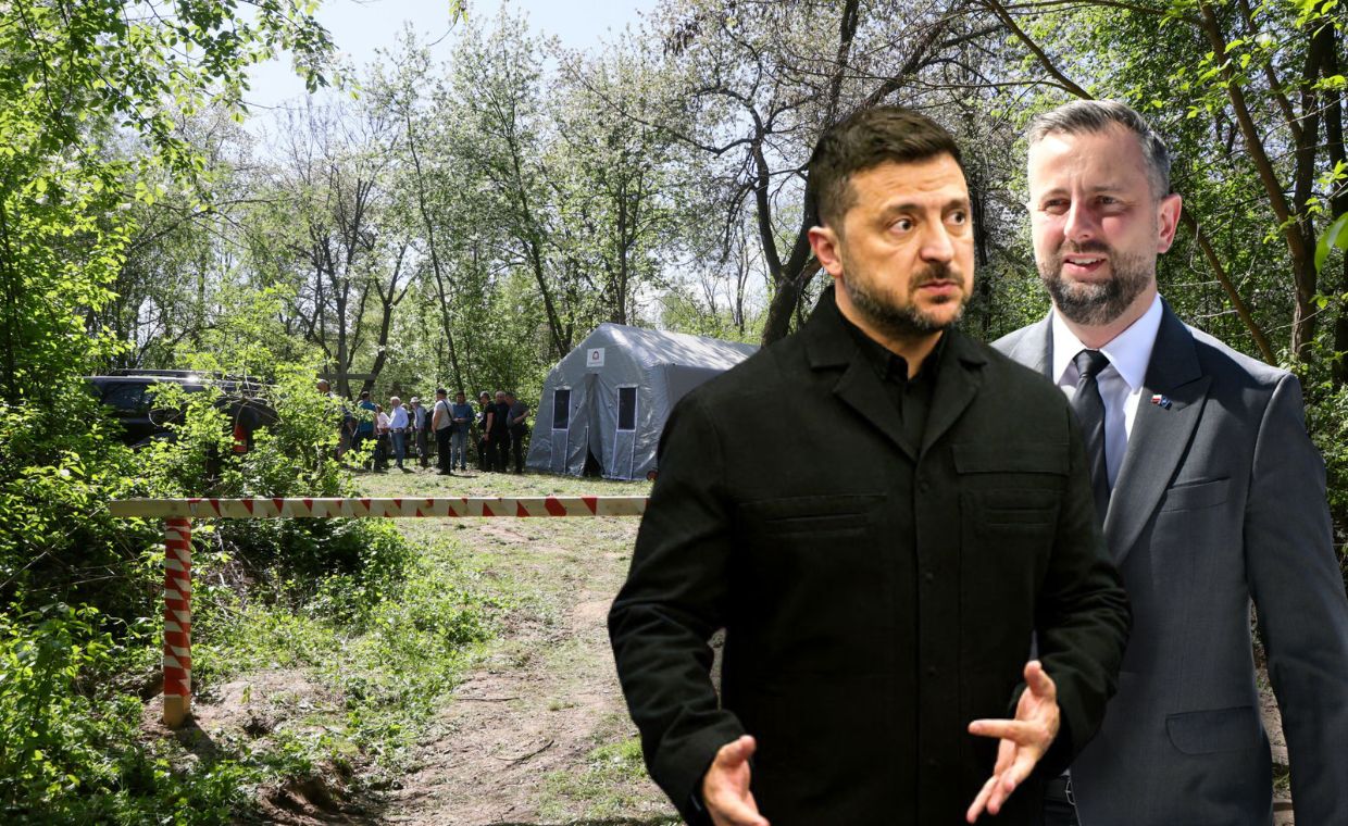 Szef MON zapytany o deklarację Zełenskiego ws. Wołynia. Tak zareagował