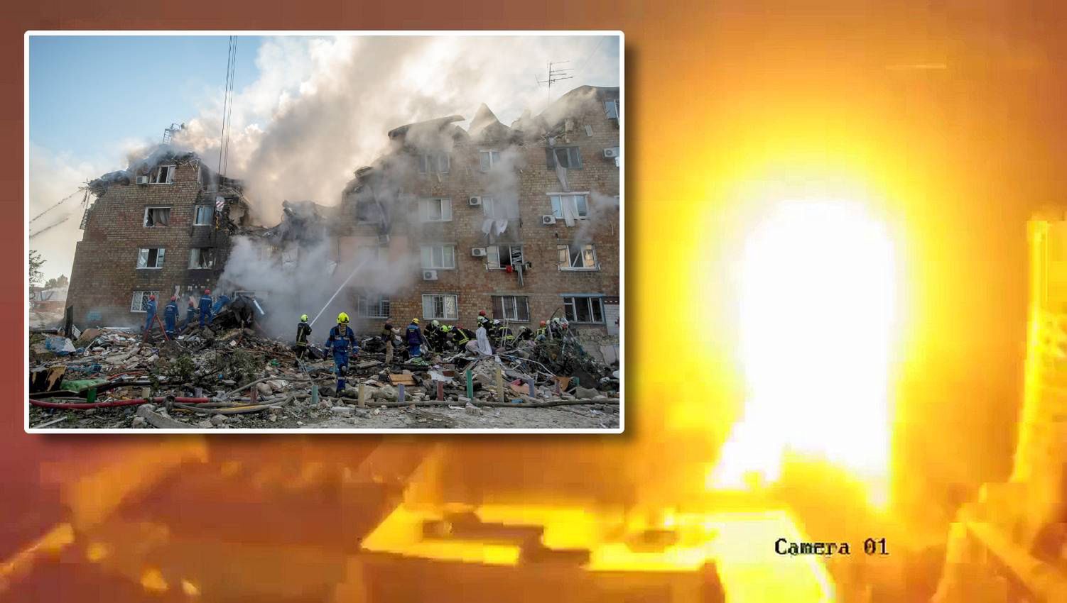 "Rzuciło mną o ścianę". Potężny atak Rosji na Kijów