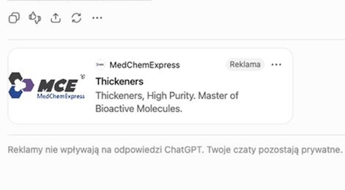 ChatGPT zaczyna zarabiać na reklamach w Polsce. Czy przyciągnie klientów?