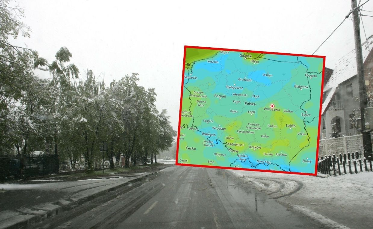 Nie tylko przymrozki. W Polsce będzie padać śnieg