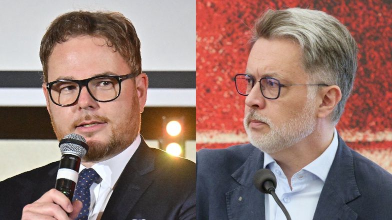 Rusinek WYŚMIAŁ Lubomirskiego. "Książę" odpowiedział i przypomniał mu wstydliwy epizod: "Jedni muszą zjeść foie gras, inni orzeszki ziemne"