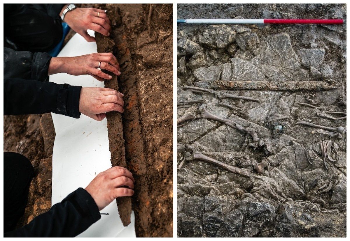 Przytulone rodzeństwo. Nie żyją od 1400 lat