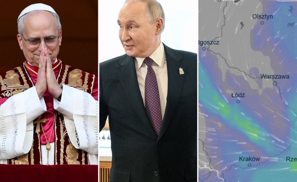 Pierwsza wizyta Leona XVI, parada zwycięstwa w Rosji i zmiany w pogodzie. Co wydarzyło się w piątek?