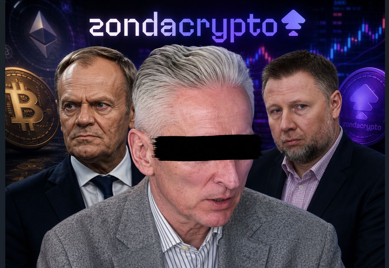 Pomawia ministrów o łapówkarstwo. Prokuratura słucha go w sprawie Zondacrypto