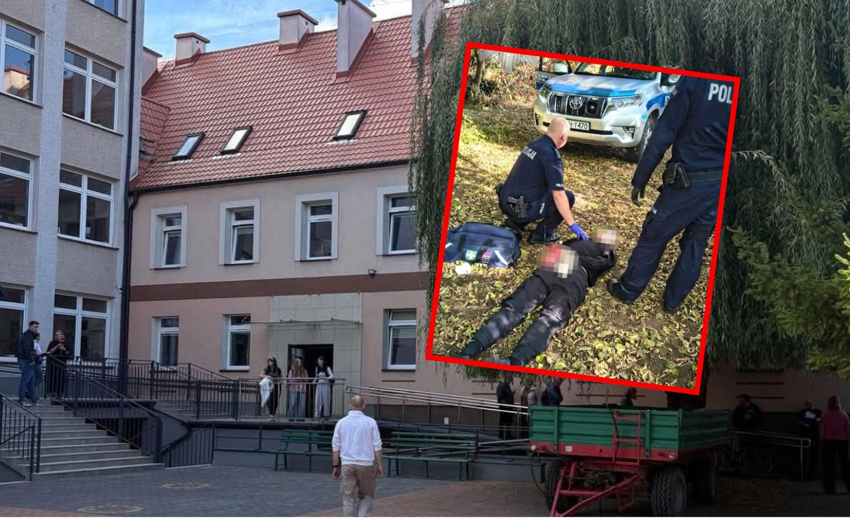 Atak w szkole w Ostrołęce. Uczennica opowiada, co działo się w jej klasie