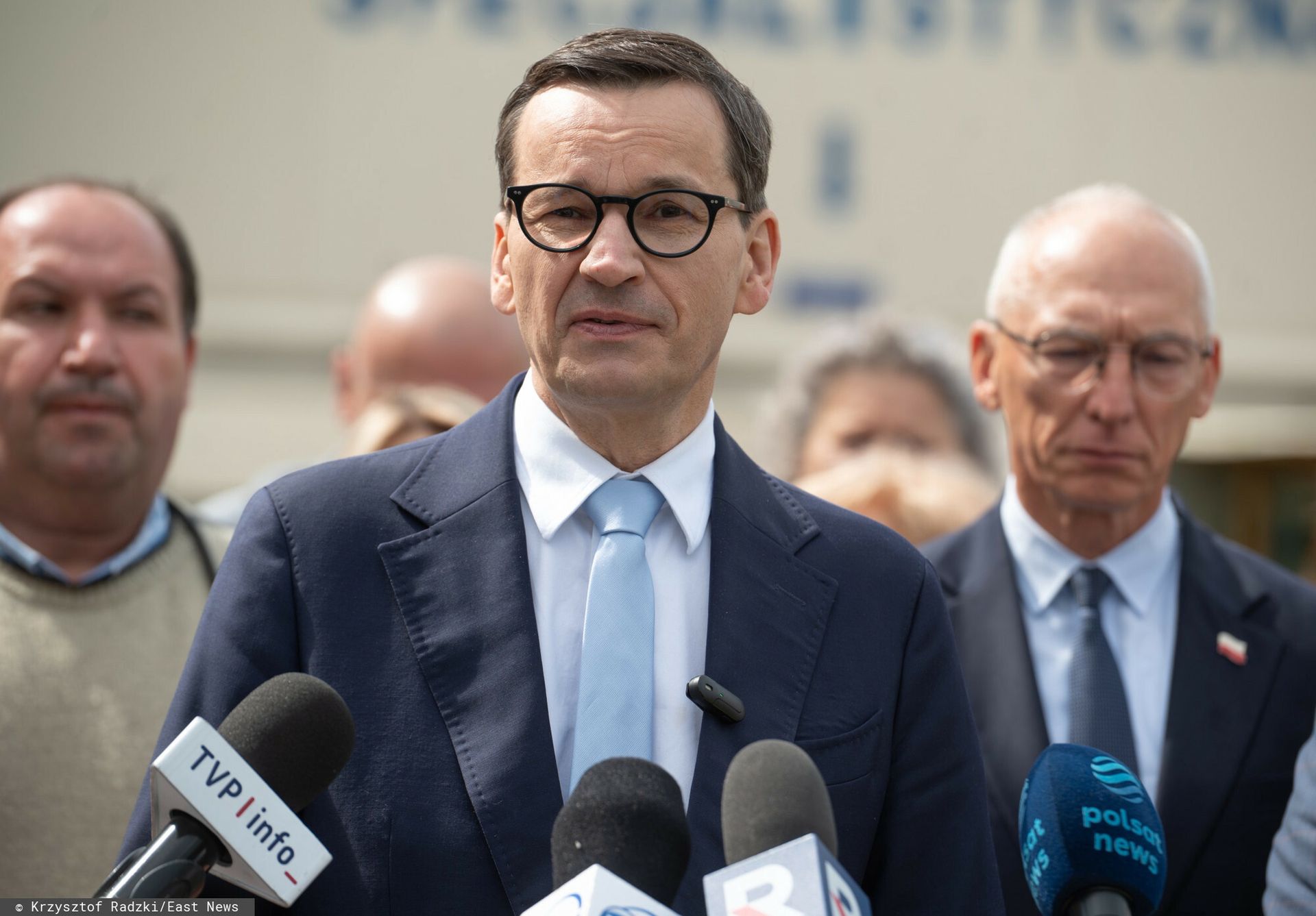 Zareagował na wpis Morawieckiego. "Sieje fejki"