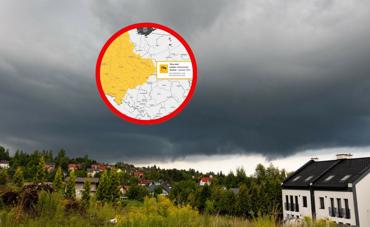 Totalne załamanie pogody. Alerty IMGW
