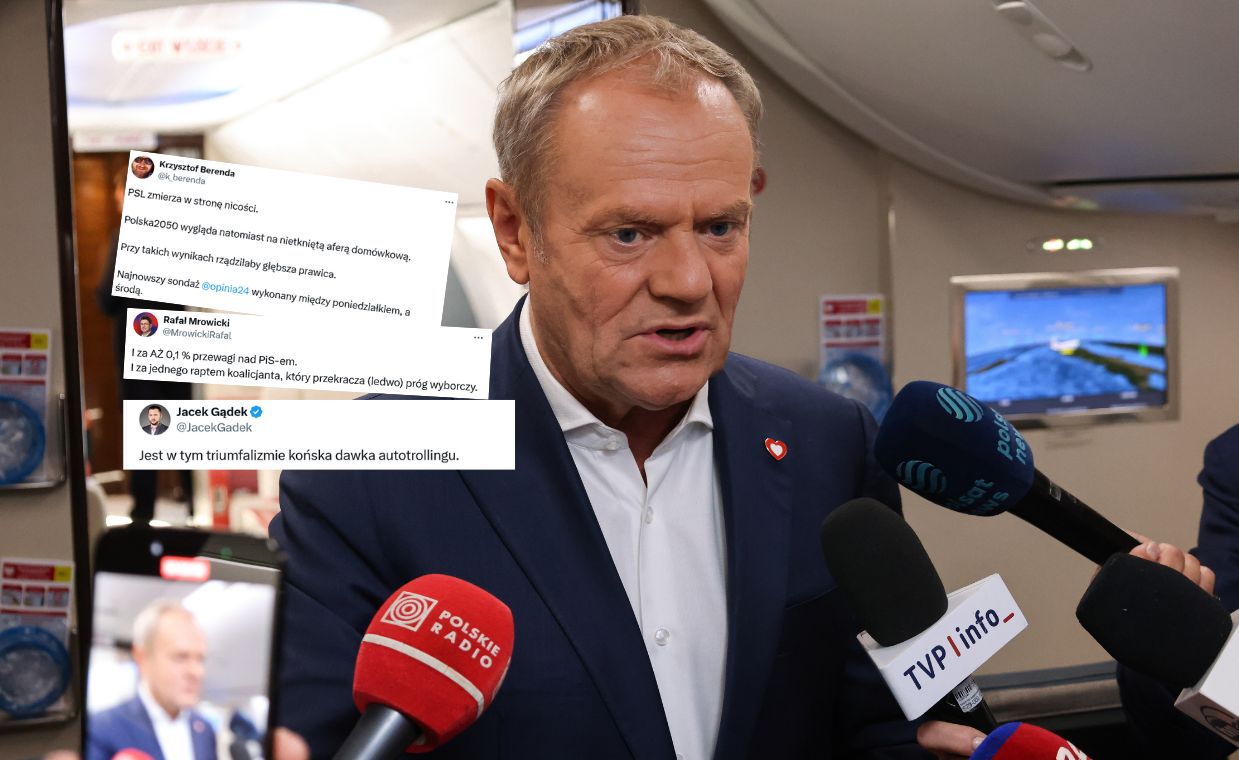 Pochwalili się sondażem. Tak skomentowano ich podziękowania