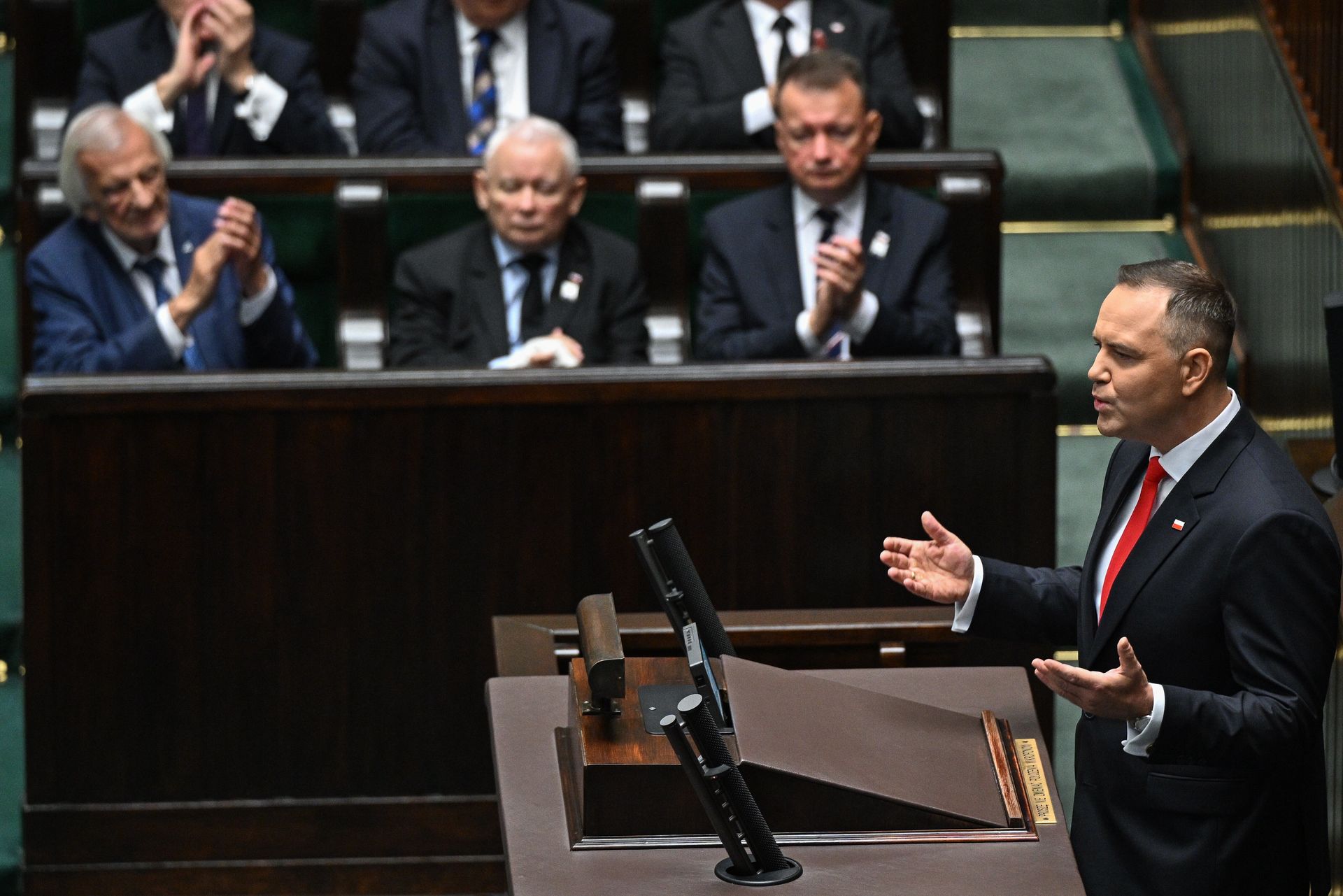 Pierwsza ustawa nowego prezydenta. Nawrocki zapowiedział z mównicy