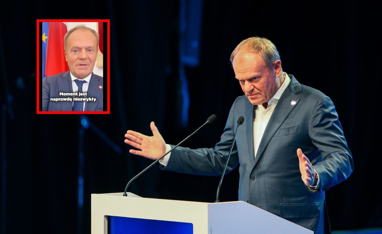 Tusk apeluje w sieci. "Ogromna szansa i gigantyczne zagrożenie"
