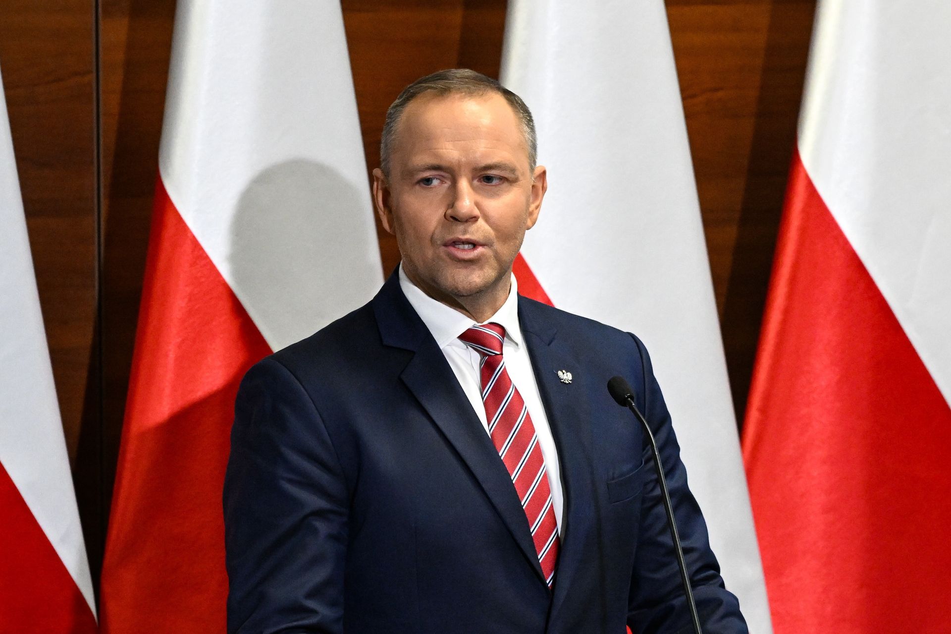 Nawrocki ostro do rządu. Wspomniał o "wojnie politycznej"