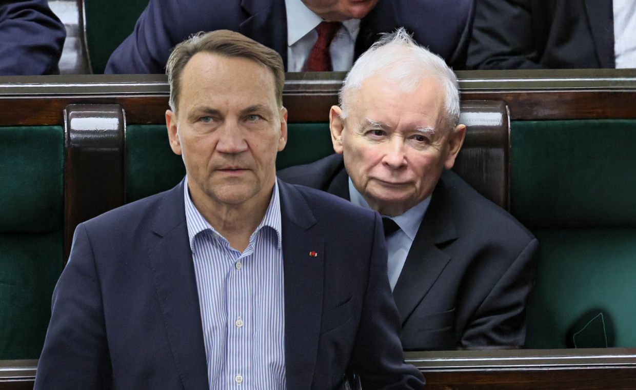 Kaczyński nie odpuszcza Sikorskiemu. Złożył skargę kasacyjną