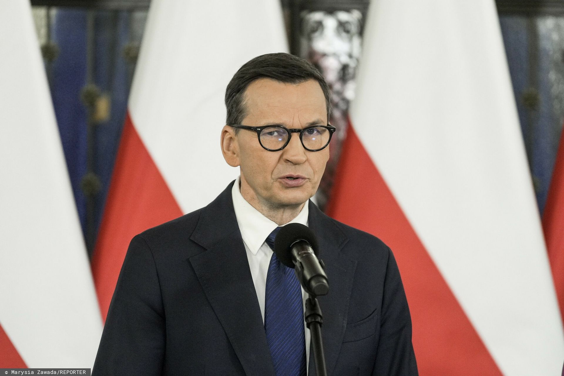 Rozłam w PiS. Morawiecki podał liczbę towarzyszących mu posłów