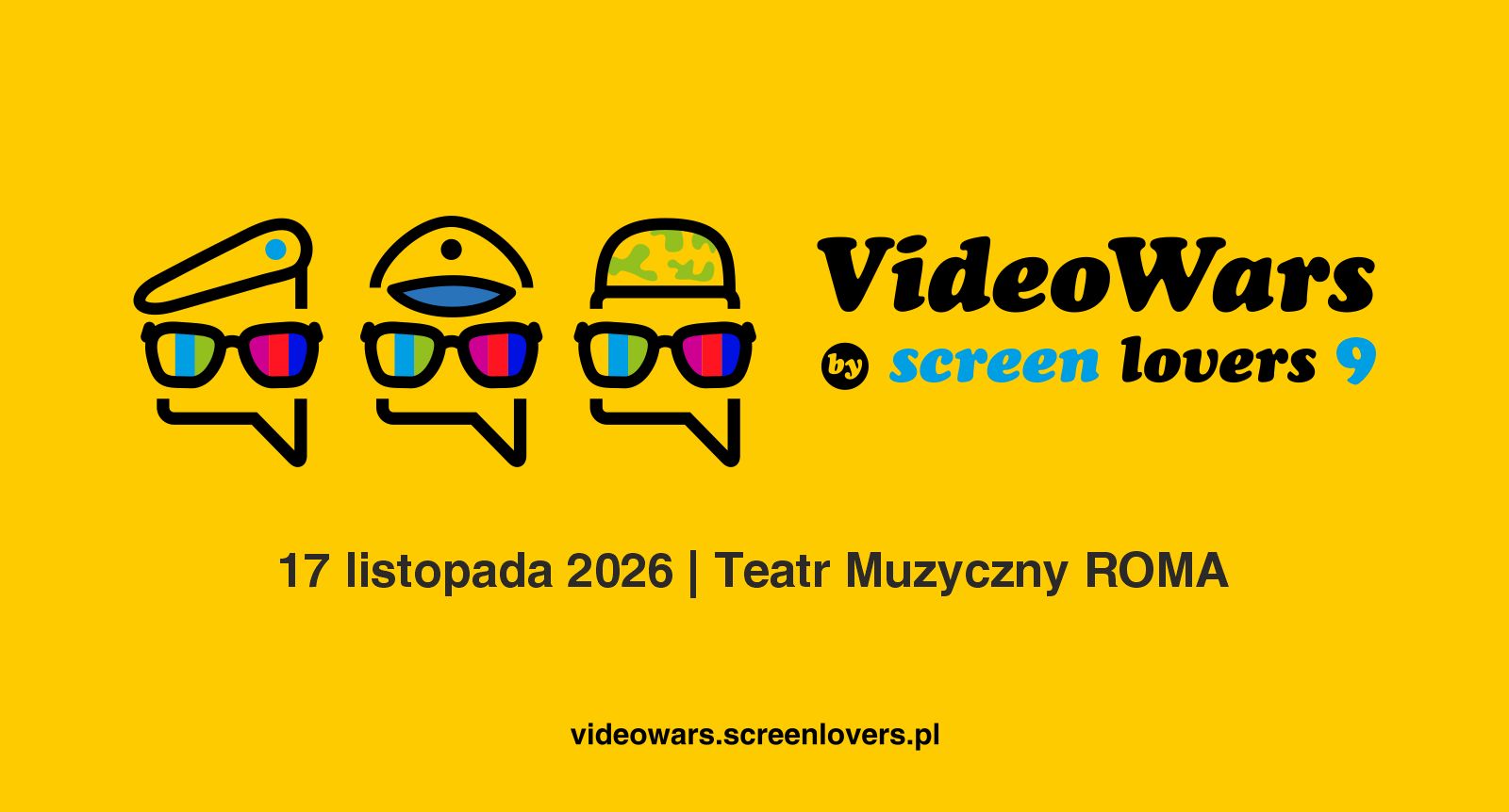 9. edycja VideoWars by ScreenLovers już 17 listopada w Warszawie