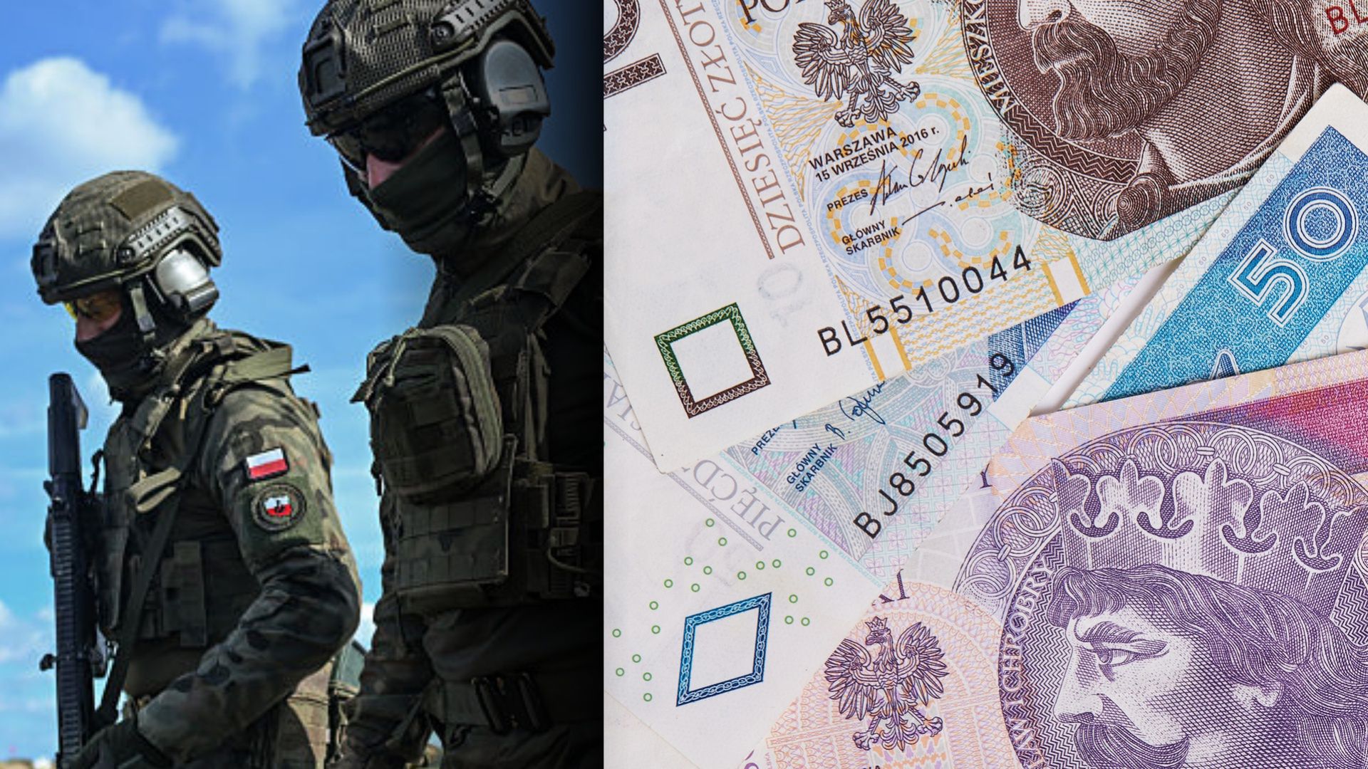 Wojsko, policja, SOK. Porównujemy stawki w polskiej mundurówce