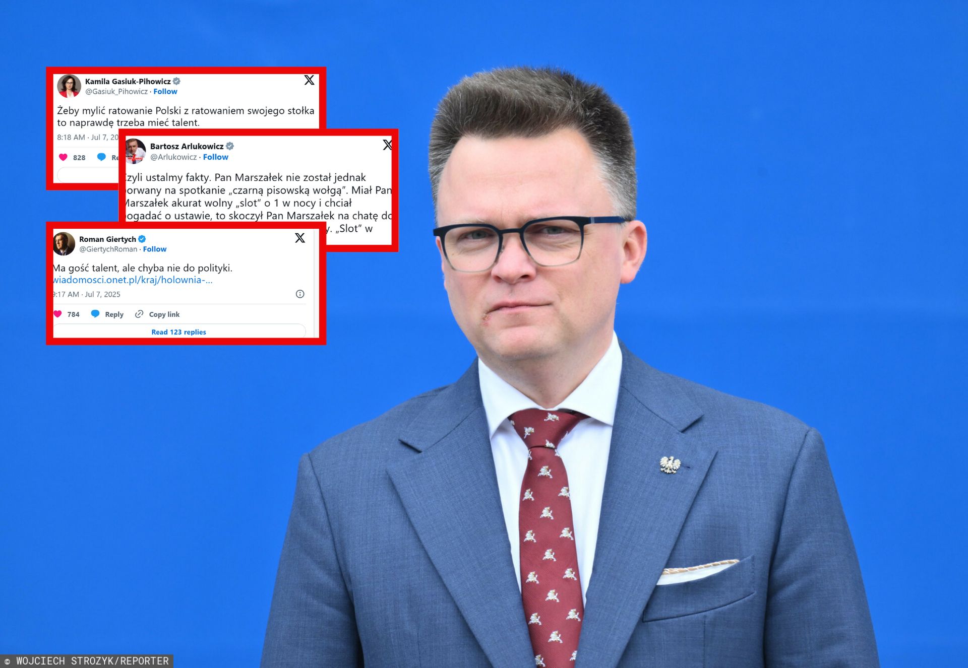 Kontrowersyjne spotkanie Fanatyka z Gargamelu. W sieci komentarze