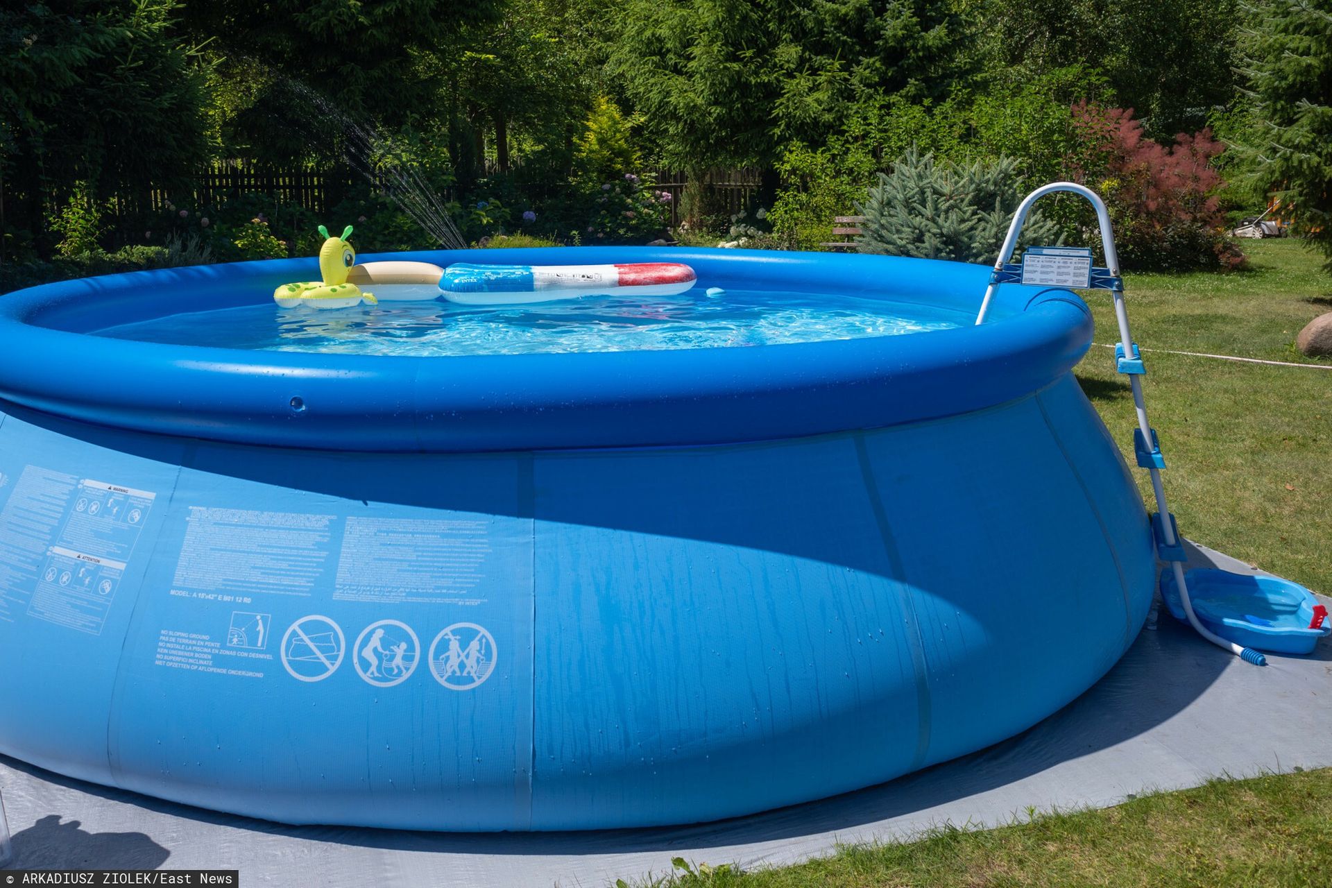 Czy można mieć basen na działce ROD? Są konkretne wytyczne