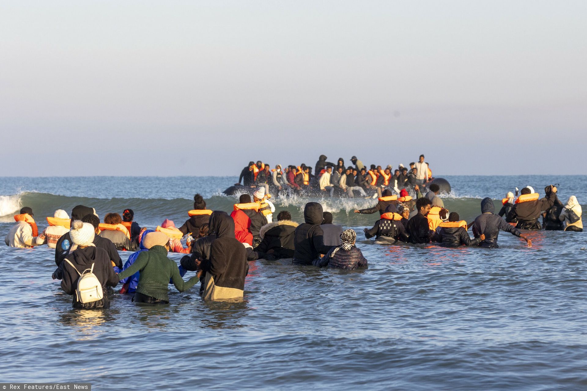 Tragiczna próba przekroczenia kanału La Manche