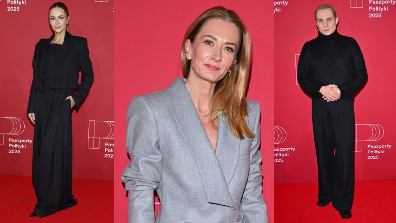 Paszporty Polityki. Gabi Drzewiecka i Ralph Kaminski cali na czarno, Anita Sokołowska w szarym garniturze... (ZDJĘCIA)