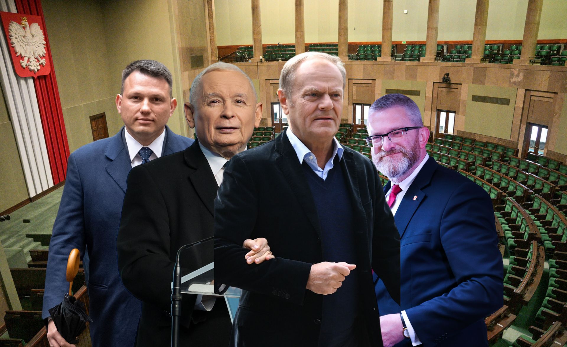 Cztery partie w Sejmie. Wyniki I tury przyniosłyby wstrząs