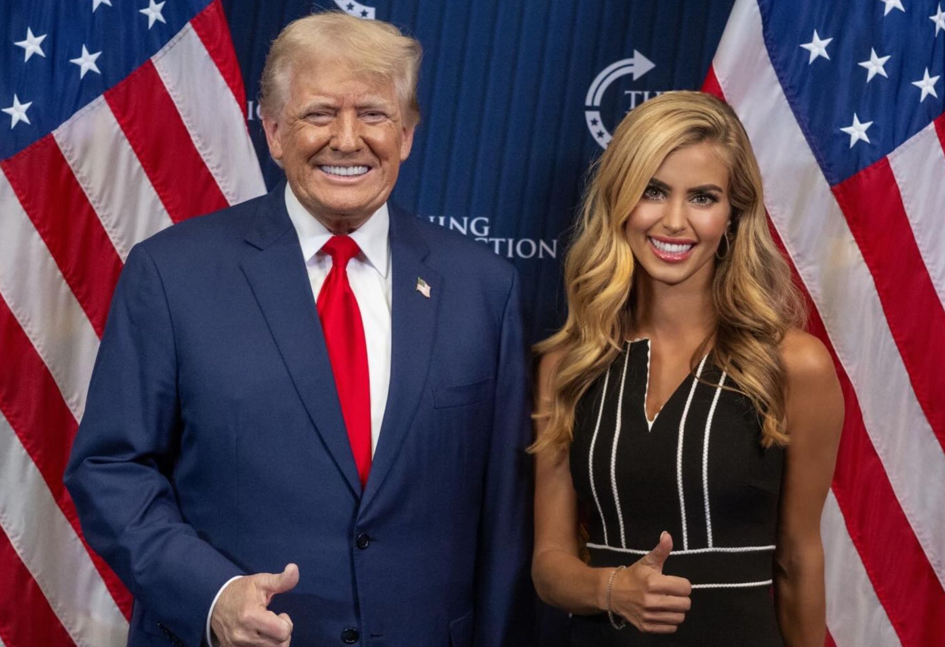 Nowa rzeczniczka Trumpa. Nazwała go "najwspanialszym atletą"