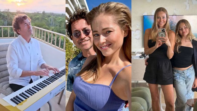 Tak w USA urządzili się Agata i Piotr Rubikowie: przestronny taras, designerskie dodatki i widok na panoramę Miami