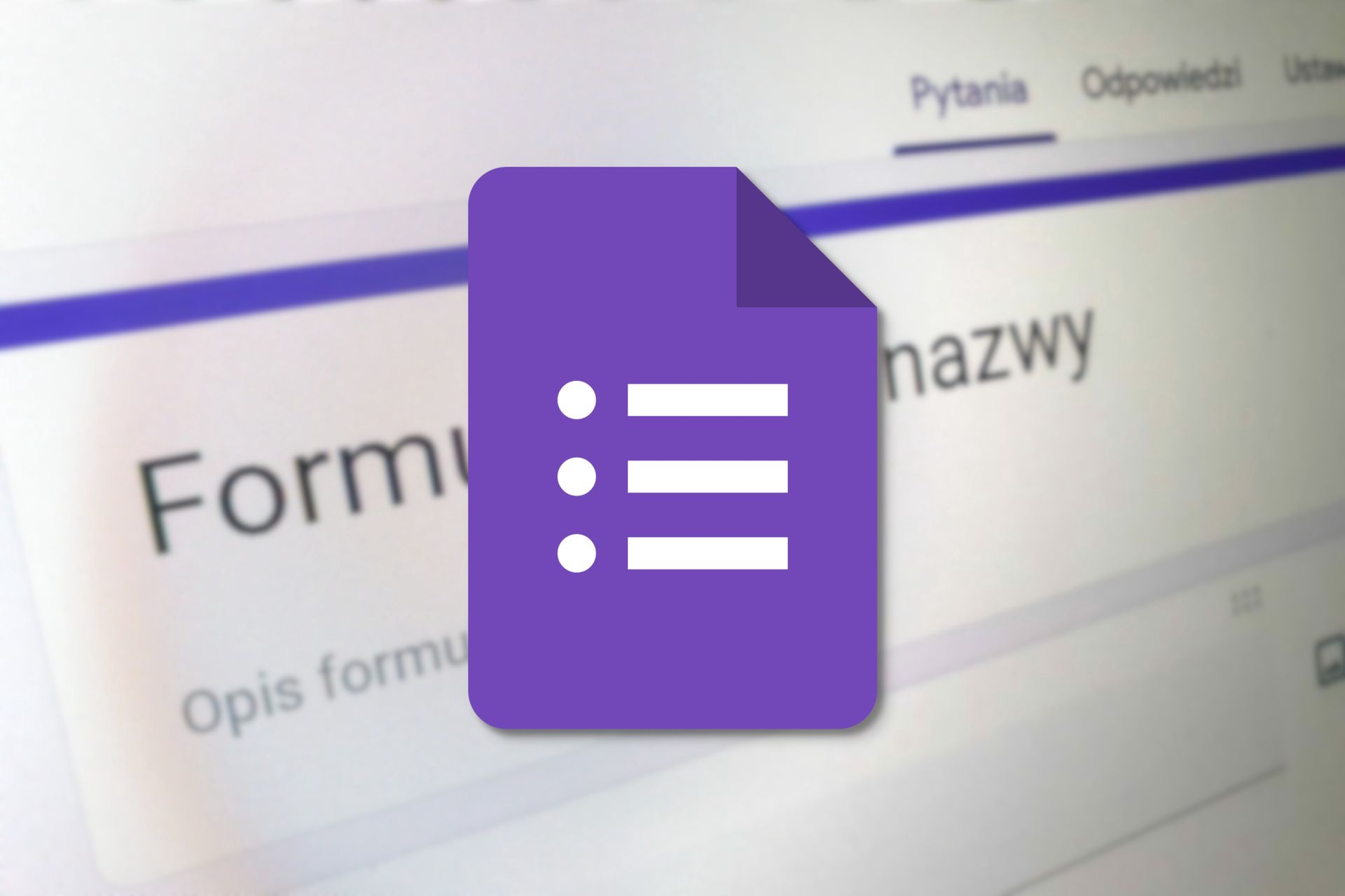 Formularz Google do wypełnienia. Upewnij się, czy warto