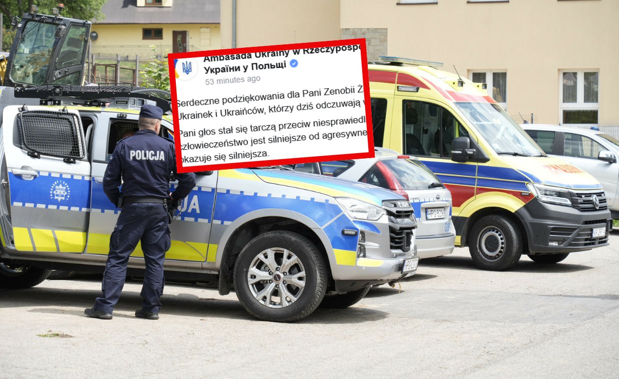 Została zaatakowana w autobusie. Reaguje Ambasada Ukrainy