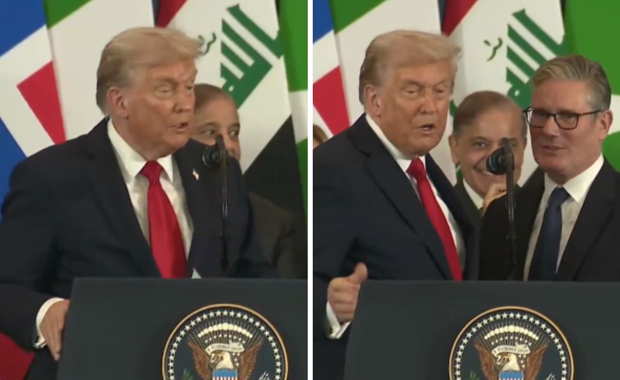 Trump wywoływał Starmera. "Gdzie jest Zjednoczone Królestwo?"