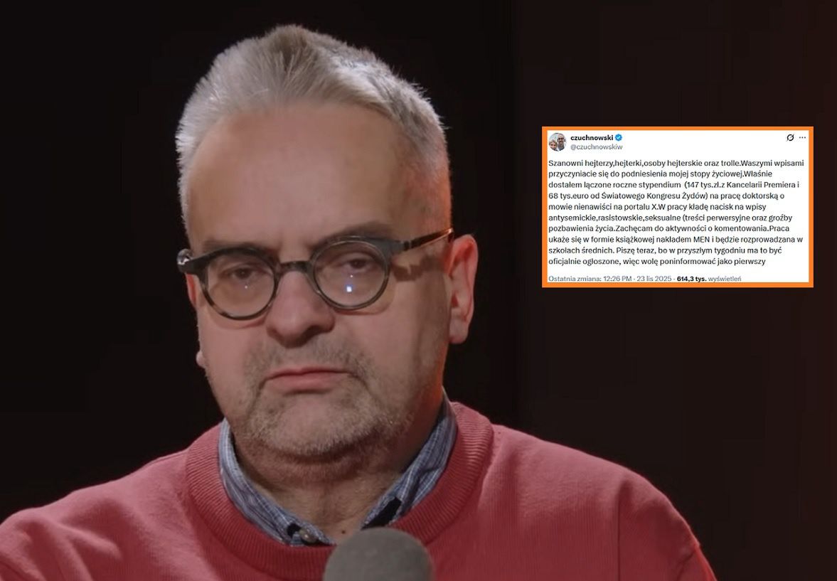 Czuchnowski o "stypendium na doktorat": to była prowokacja