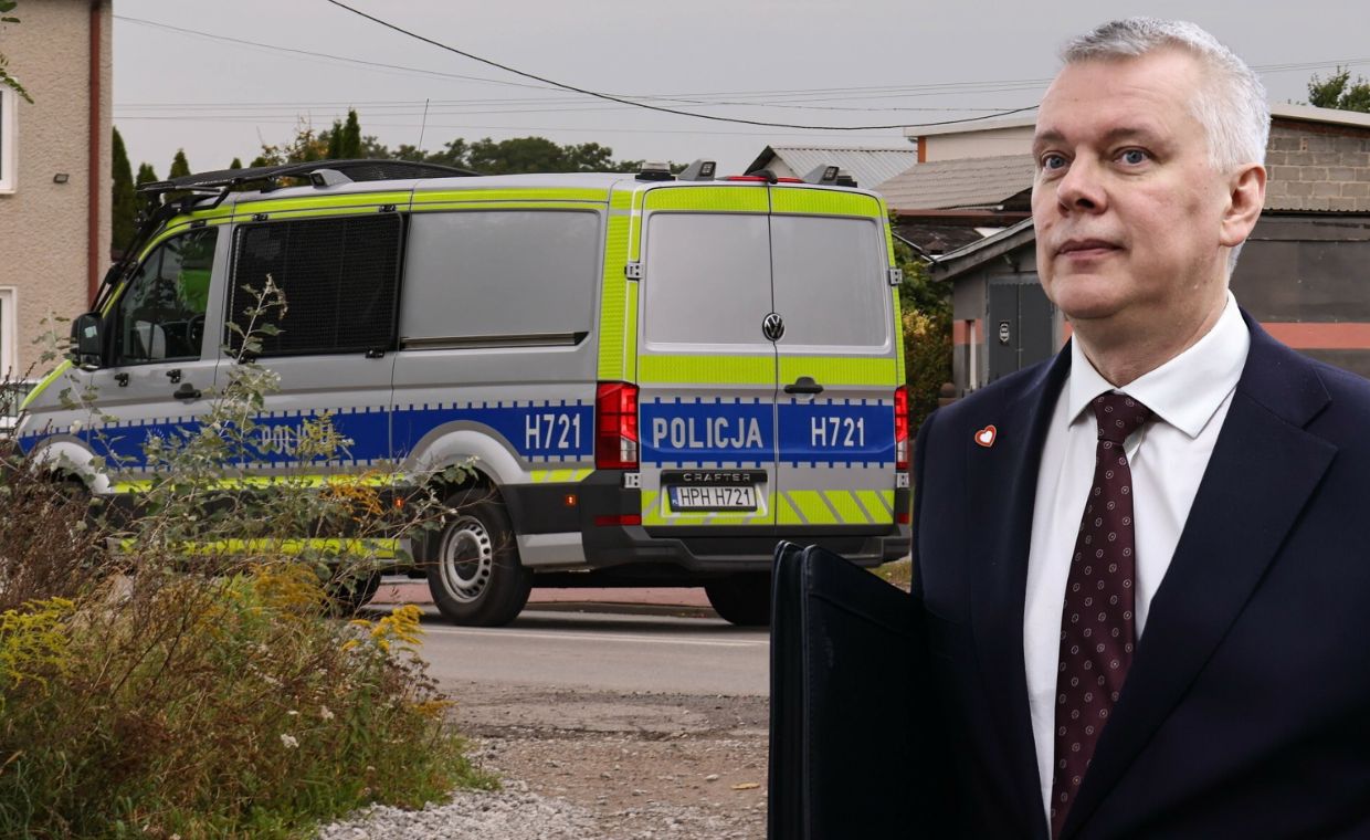 Pożar stacji Starlinków pod Warszawą. Siemoniak o nowych ustaleniach