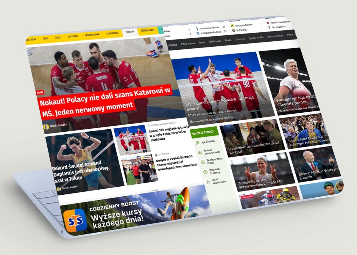 W sporcie Onet liderem rynku. Najmocniej przyciąga platforma z wynikami