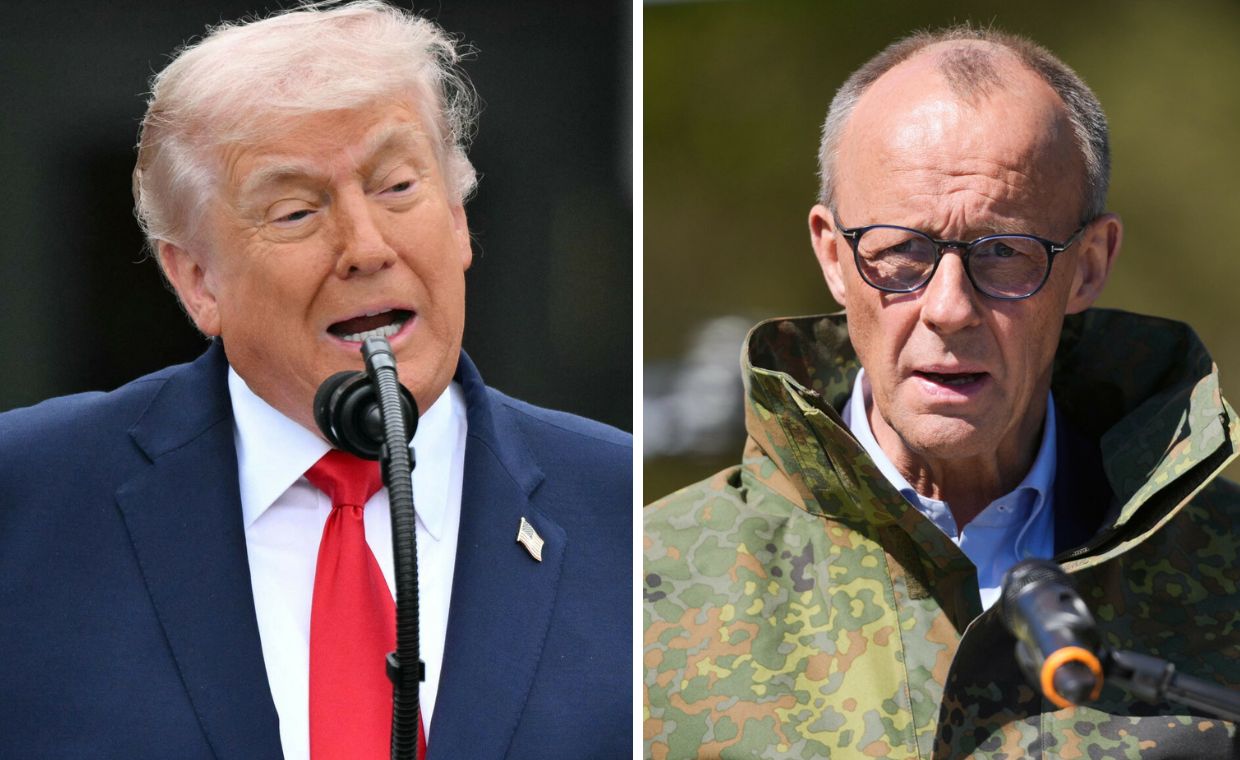 "Rozbity kraj". Trump uderzył w Merza i Niemcy