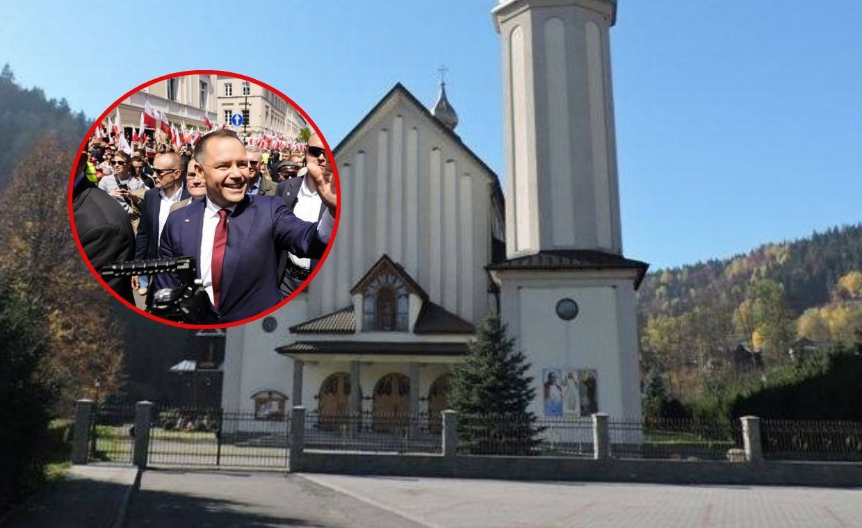 Ksiądz z ambony poparł Nawrockiego. Straszył "godziną sądu"