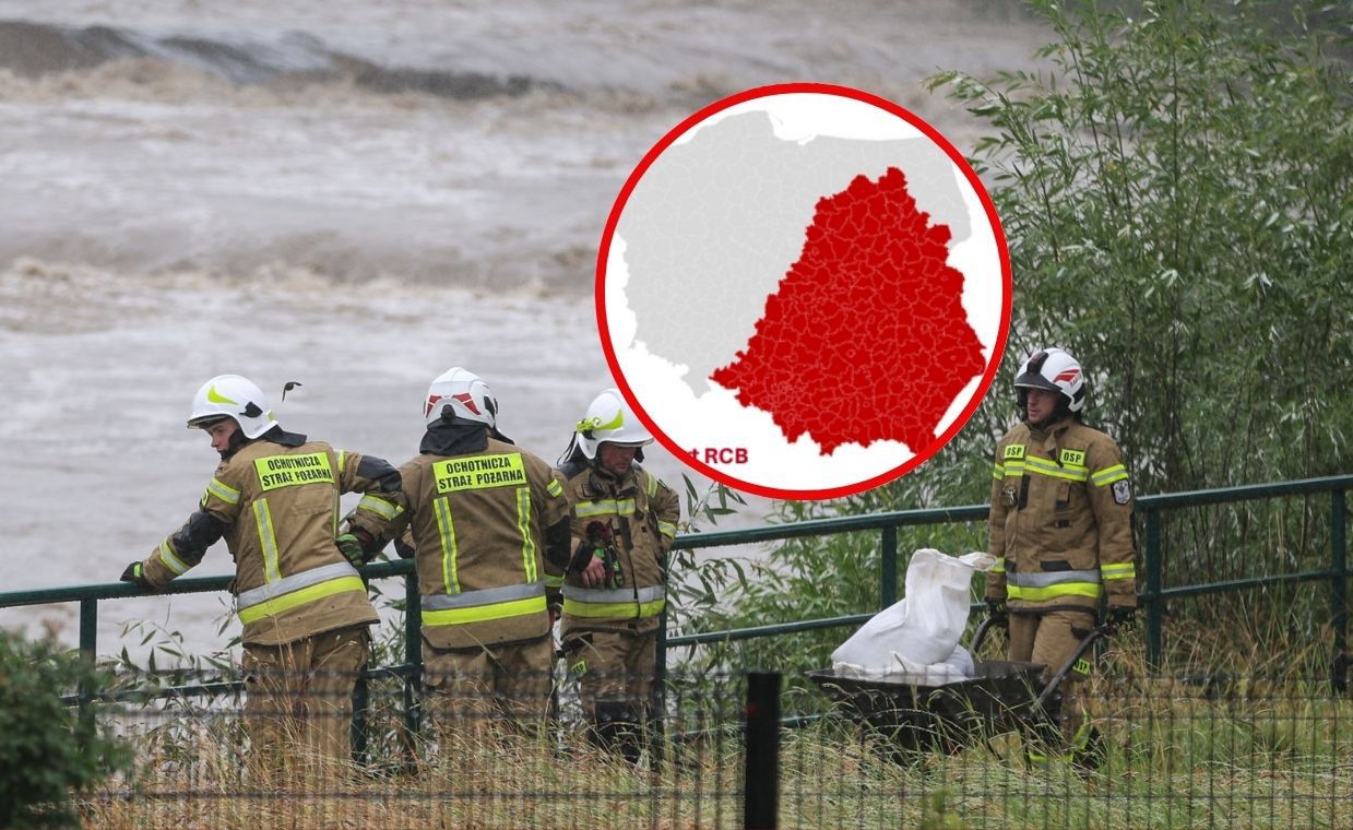 Alert RCB. Zagrożonych 9 województw
