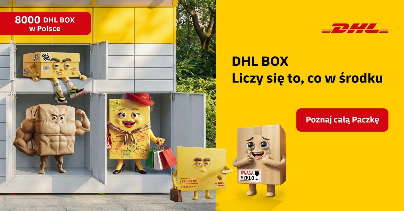 DHL eCommerce Polska z kampanią "Liczy się to, co w środku"