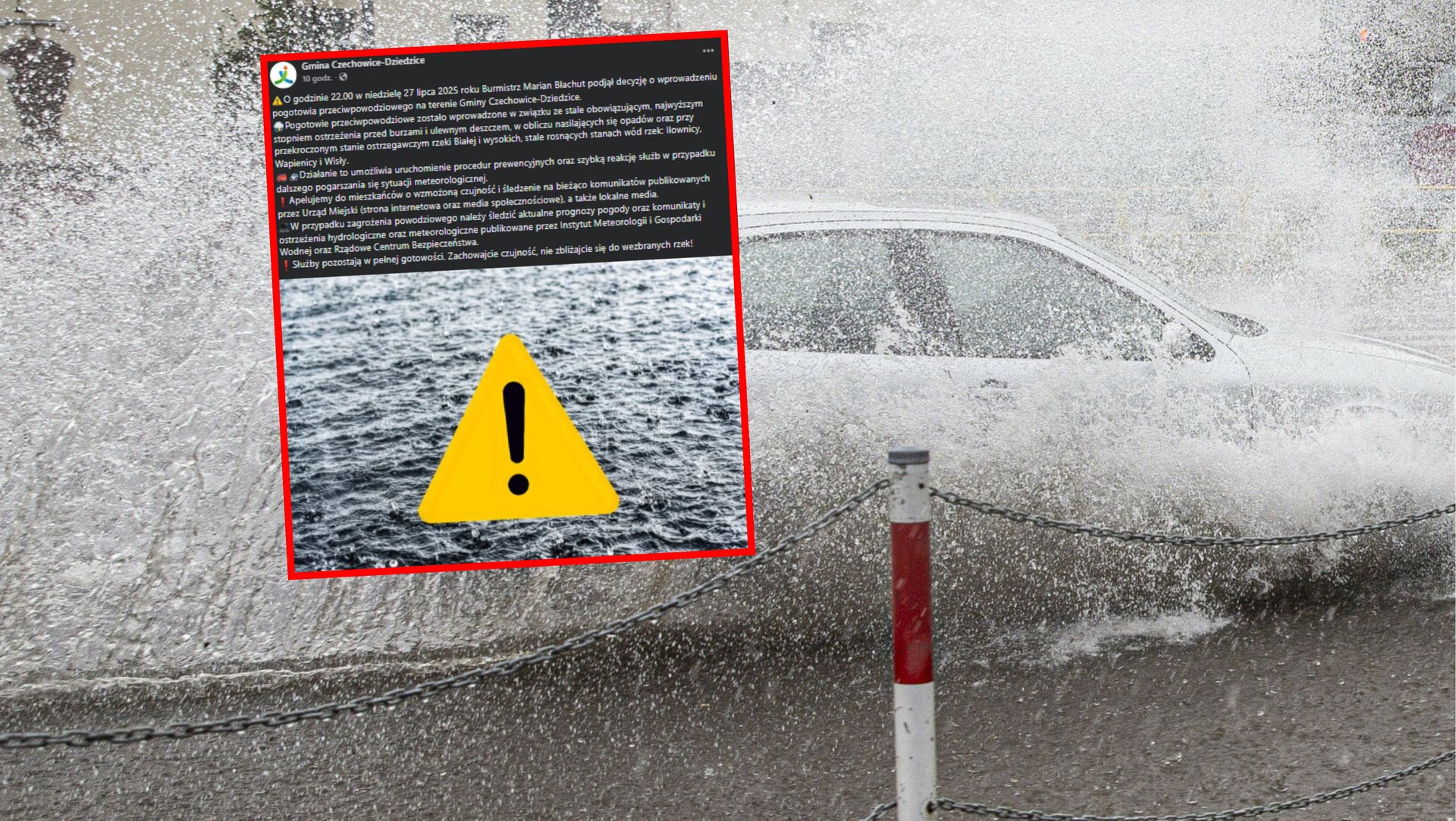 Alerty na Śląsku. Rzeki przekraczają stan alarmowy