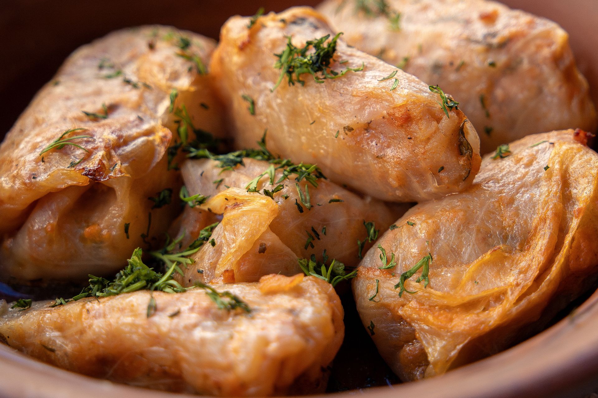 Gołąbki robię po turecku. Są delikatniejsze i mniejsze, ale jeszcze smaczniejsze