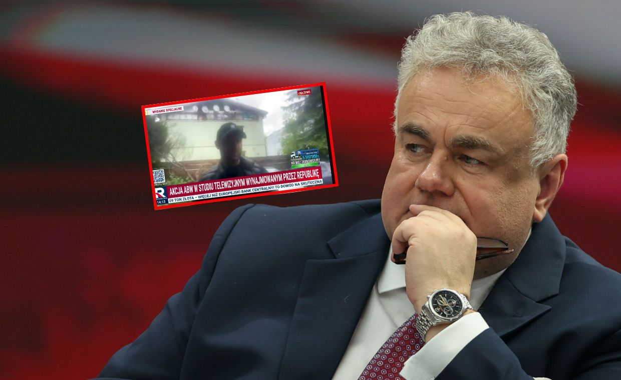 ABW w studiu w Warszawie. Rzecznik MSWiA odpowiada Republice